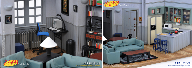 Illustration for article titled For $400 You Can Own a Flawlessly Detailed Tiny Replica of Seinfeld's Apartment